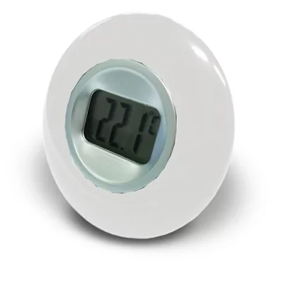 OTIO Thermom&egrave;tre  Int&eacute;rieur &agrave; &Eacute;cran LCD Blanc