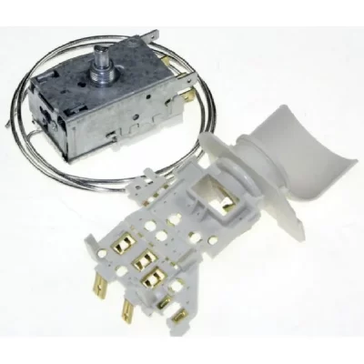 WHIRLPOOL Thermostat + support lampe en remplacement thermostat a130681r pour refrigerateur 
