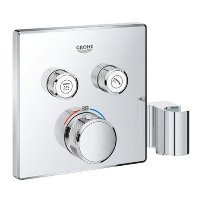 GROHE Thermostatique encastr&eacute; GROTHERM SMARTCONTROL  29125000 2 sorties - chrome