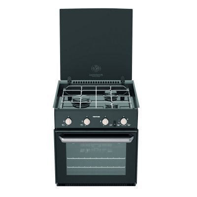 THETFORD  Cuisini&egrave;re &agrave; Gaz Triplex Four + Plaque de Cuisson 12 Volts Camping-Car Bateau
