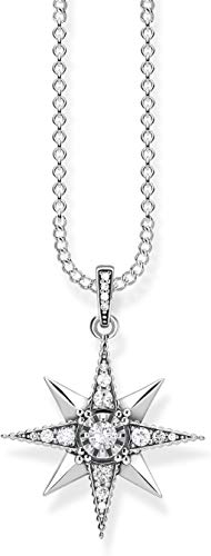 THOMAS SABO  KE1825-643-14-L45v Collier pour dames Royalty Star blanc