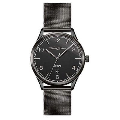 THOMAS SABO  Montre pour hommes Sterling Silver WA0342-202-203-40 mm