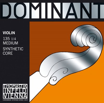 THOMASTIK -Infeld Cordes pour violon Dominant Nylon Noyau 1/4 Jeu 135