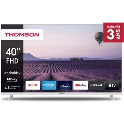 THOMSON  40 (101 Cm) Led Fhd Blanc Smart Android TV - Neuf