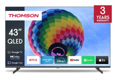 THOMSON  43QG4S14 Google TV 43" QLED Side Feet