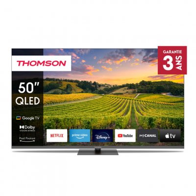 THOMSON  50"" (127 cm) QLED - 4K UHD - Google TV - 50QG5C14 