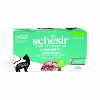 SCHESIR Thon avec Daurade Multipack 6x50 gr 