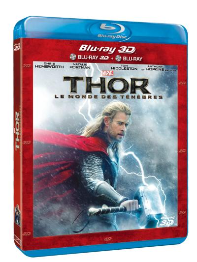 Thor : Le Monde des T&eacute;n&egrave;bres 3D + Blu-Ray 2D