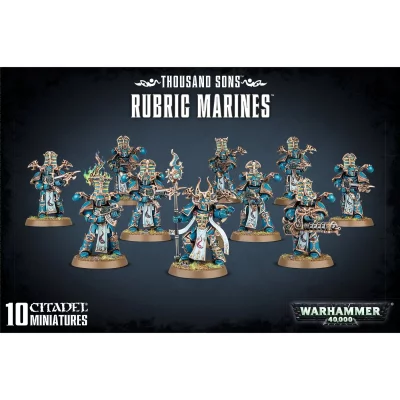 GENERIQUE Thousand Sons - Rubric Marines 43-35 - Warhammer 40,000