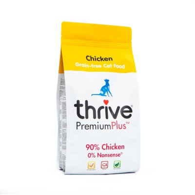 THRIVE  PremiumPlus Poulet Aliment sans C&eacute;r&eacute;ales pour Chat 1,5 kg