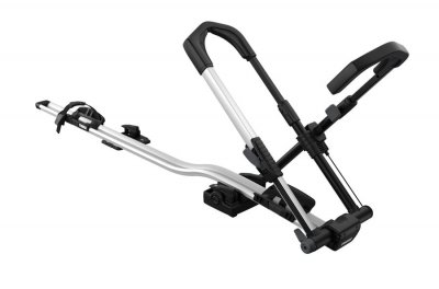 THULE  599 UpRide Locking Bike Rack - Argent-Noir}, Argent-Noir}