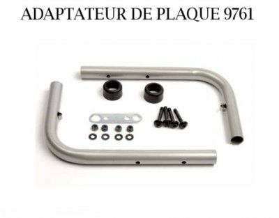 THULE  976100 Adaptateur 9761 Plaque de Signalisation &Eacute;lectrique, Noir
