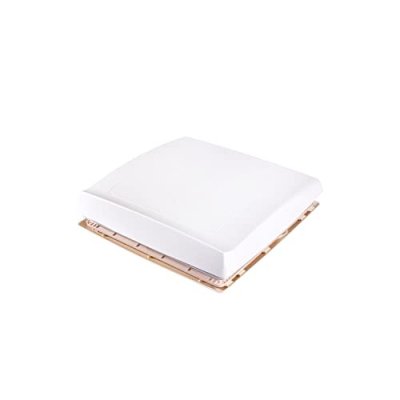 THULE  - Lanterneau Omnivent 40x40 &agrave; manivelle Coloris - Blanc opaque
