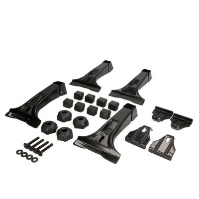 THULE  Raingutter Foot 4 Units Noir 200 mm