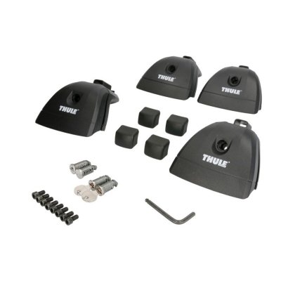 THULE  Rapid System 751 4 Units Argent&eacute;