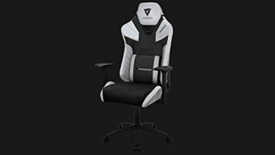 THUNDERX3  TC5 Max Fauteuil de Gaming, Faux Leather, Blanc, Unique