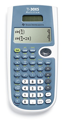 TEXAS INSTRUMENTS TI-30XS MultiView - Calculatrice scientifique - panneau solaire, pile