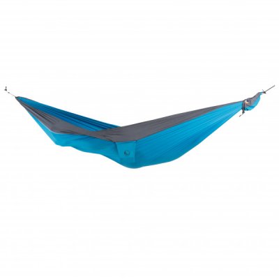 TICKET TO THE MOON  Compact Hammock Hamac King Size - aqua/gris fonc&eacute;