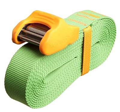 SEA TO SUMMIT Tie Down with Silicone Cover 4.5 Metre Double Pack Color: Naranja