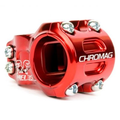 CHROMAG Tige  HiFi V2 Tige 35mm Clamp 1-1/8 Steererer 35mm Reach Rouge