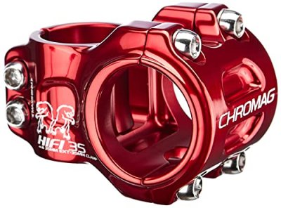 CHROMAG Tige HiFi V2 Tige 35mm Clamp 1-1/8 Steererer 50mm Reach Rouge