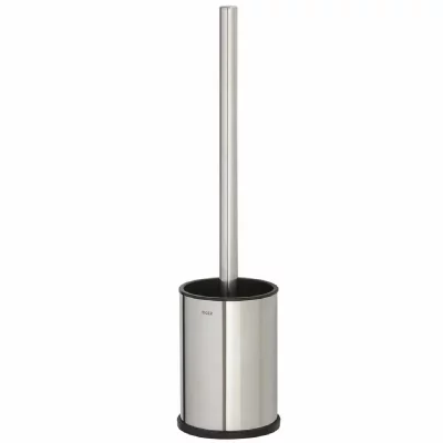 TIGER  Colar, Porte-brosse WC &agrave; Poser, Acier inoxydable poli