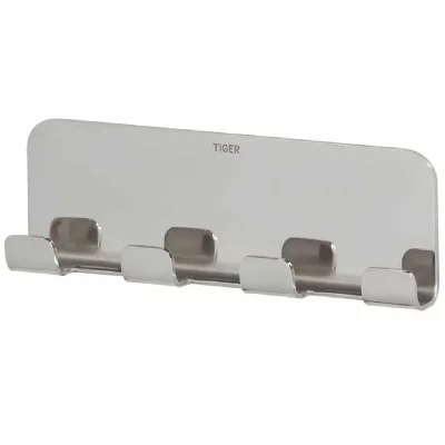 TIGER  Porte-serviette multiple Colar Chrom&eacute; 1314730346
