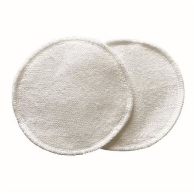 TIGEX  lot 6 coussinets d'allaitement lavables - viscose bambou