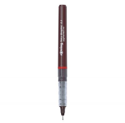 ROTRING Tikky Graphic feutre fin 0,30&nbsp;mm, encre noire