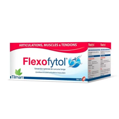 TILMAN  Flexofytol Articulations 180 Capsules - Bo&icirc;te 180 capsules