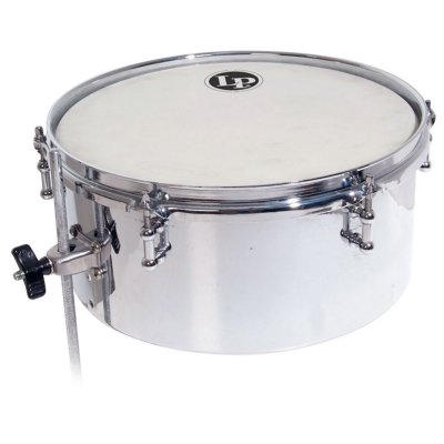 LATIN PERCUSSION Timbales Pour Batteur Ou Percussionniste 13X5,5 Chrome