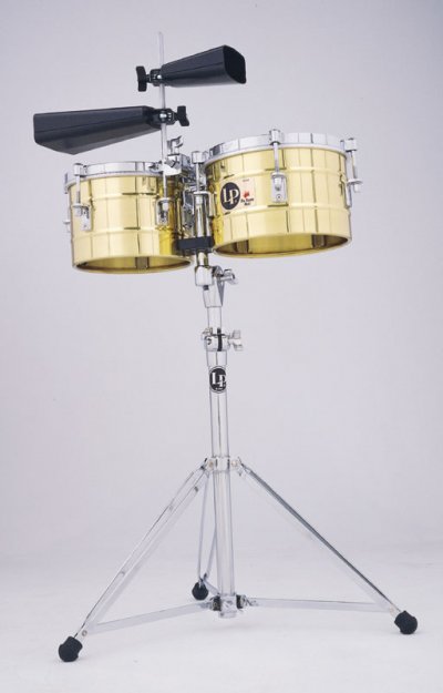 LATIN PERCUSSION Timbalitos Tito Puente Signature 9,25/10,25 - Laiton