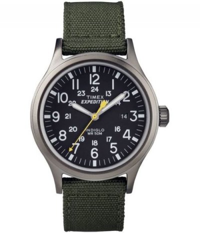 TIMEX  Expedition T49961 Montre pour Homme avec Bracelet en Tissu 40 mm