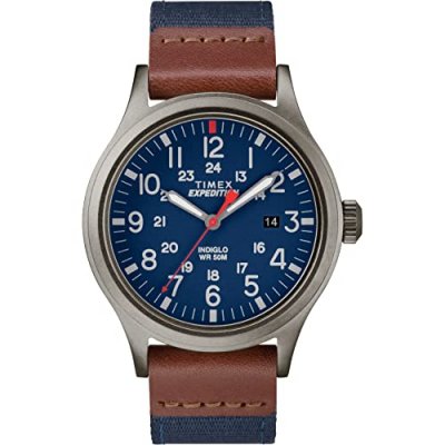 TIMEX  Homme Analogique classique Quartz Montre avec Bracelet en Tissu TW4B14100