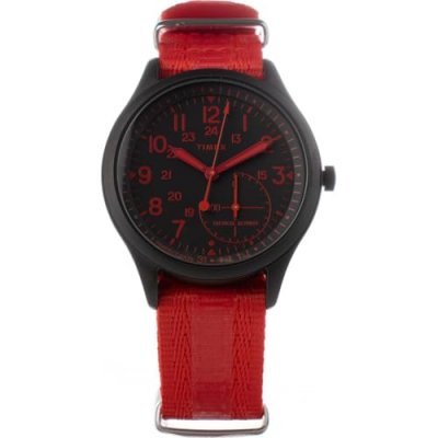 TIMEX WATCHES Timex Homme Analogique Quartz Montre avec Bracelet en Cuir TW2R37900