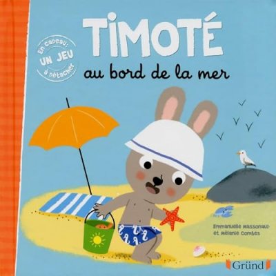 Timot&eacute; au bord de la mer &ndash; Album jeunesse &ndash; &Agrave; partir de 2 ans