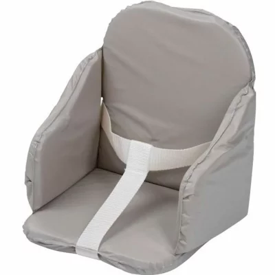 TINEO Tin&eacute;o - Coussin de chaise b&eacute;b&eacute; &agrave; sangles gris