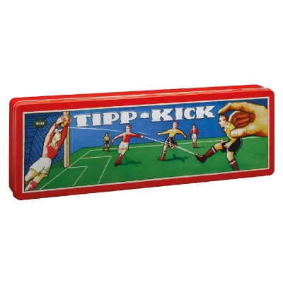 GENERIQUE TIPP-KICK - Jeu de foot : Bo&icirc;te r&eacute;tro en m&eacute;tal