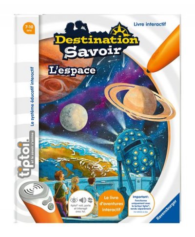 RAVE TIPTOI Livre Interactif L'espace