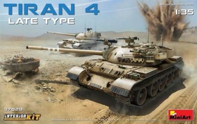 MINI ART Tiran 4 Late Type. Interior Kit - 1:35e - Miniart