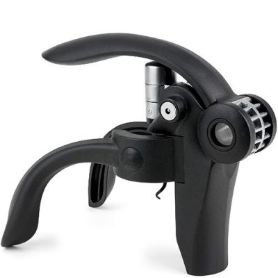 PEUGEOT Tire-bouchon &agrave; levier avec coupe-capsule noir 14cm  Baltaz