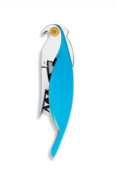 ADIALESSI Tire-bouchon sommelier  Parrot AAM32 AZ, Bleu