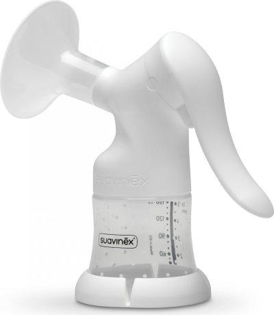SUAVINEX Tire-lait Manuel + Biberon 120 ml