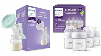 PHILIPS AVENT Tire-lait manuel  Natural Motion blanc