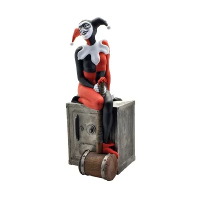 PLASTOY Tirelire DC Comics Harley Quinn sur Coffre-Fort 