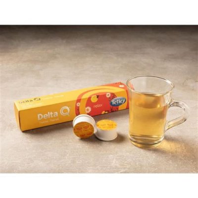 DELTA Tisanes Relax Etui de 10 Capsules - Compatible Machines uniquement