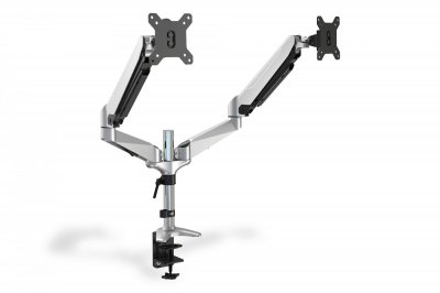 DIGITUS Tischhalterung f&uuml;r 2 monitore bis 69cm 27"" 8kg  da-90353