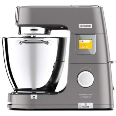 KENWOOD Titanium chef p&acirc;tissier xl kwl90. 034si batteur 1400 w m&eacute;tal inox gris