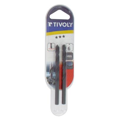 TIVOLY  11436720200 Forets m&eacute;taux TX &Oslash; 2,0 mm blister de 2