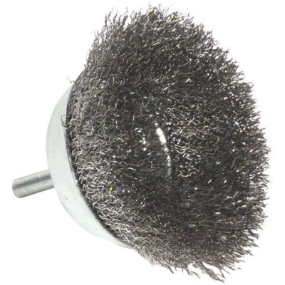 TIVOLY  Brosse Coupe 75mm m&eacute;tal sur Tige t6 Vrac